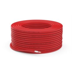 CABLE SOLAIRE 6mm² ROUGE 1M  - 1