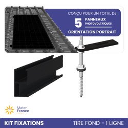 KIT DE FIXATIONS 1 LIGNE DE...