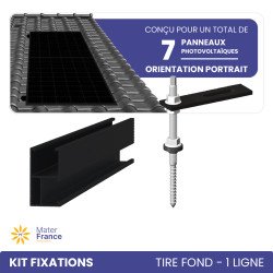 KIT DE FIXATIONS 1 LIGNE DE...