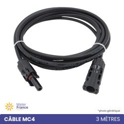 CABLE MC4 3M  4MM²