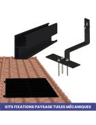 Kits de Fixations Paysage pour Tuiles Mécaniques - Montage Facilité | Materfrance.fr